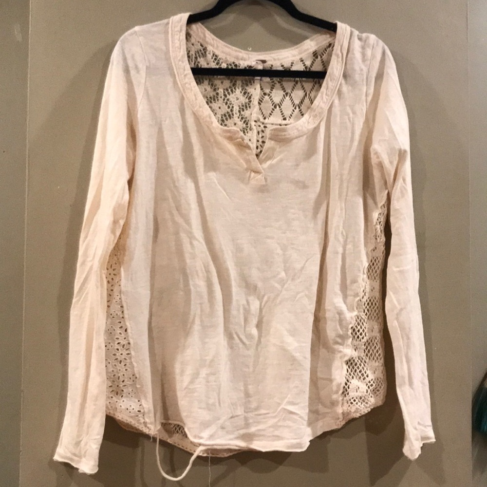 Distressed Free People Shirt